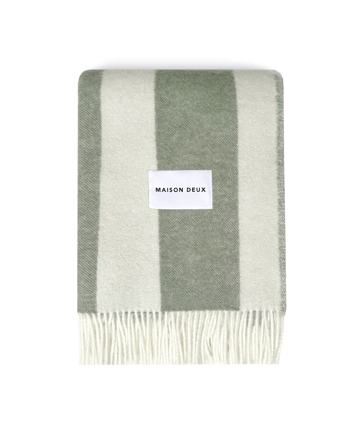Rough Stripe Blanket - Agave