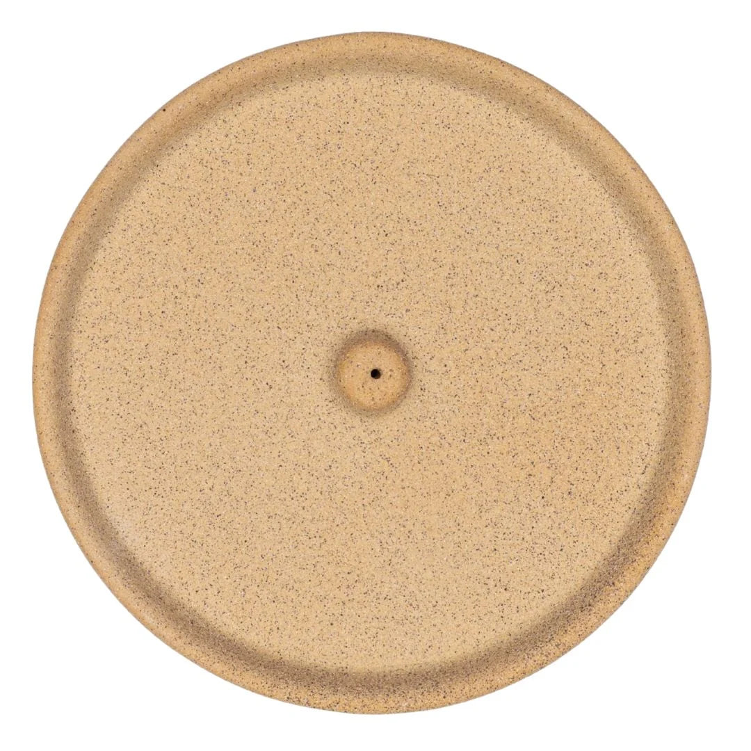 Ceramic incense holder- Sand